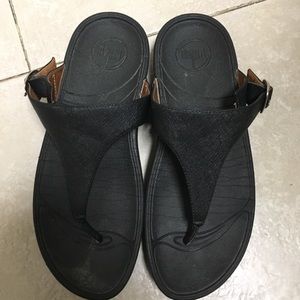 Black fitflop sandals